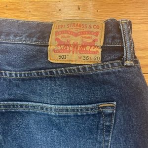 Levi’s 501 original 36x30